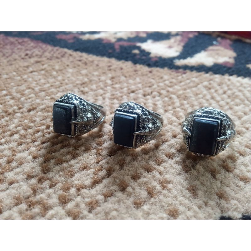 cincin badar besi kursani asli / model kotak elegan