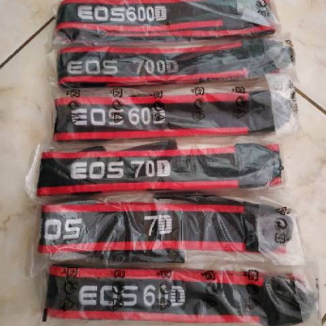 Tali strap kamera canon dslr 600d 700d 60d 70d 7d 6d 7d mark ii 5d mark ii 5d mark iii