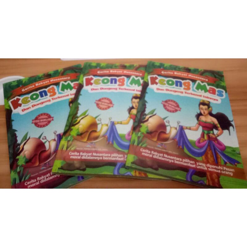 Buku anak Keong Mas dan Dongeng lainnya