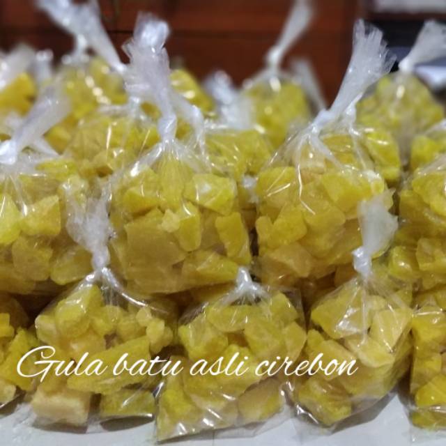 

Gula batu kuning asli cirebon