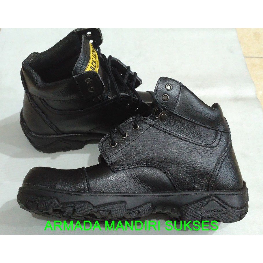 Sepatu Safety Black Luiss | Sepatu Proyek