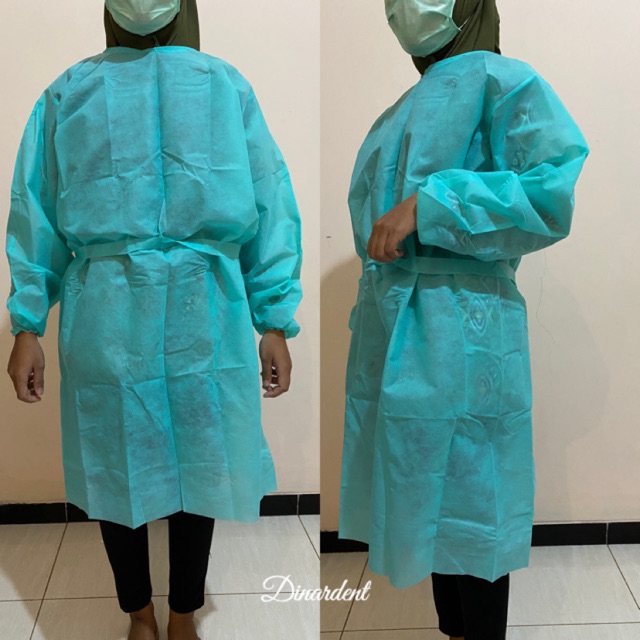 Gown Disposible / Gown APD / surgical gown / baju steril / hazmat