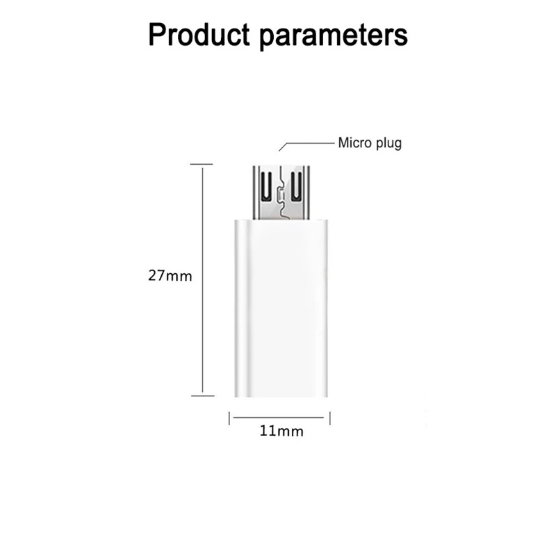 Hot Sale/[Unggulan] Konverter Kabel Android USB Tipe C Ke Micro/Adaptor Data Charger Mini/Kompatibel Dengan Ponsel Laptop Dan Perangkat Lain USB C