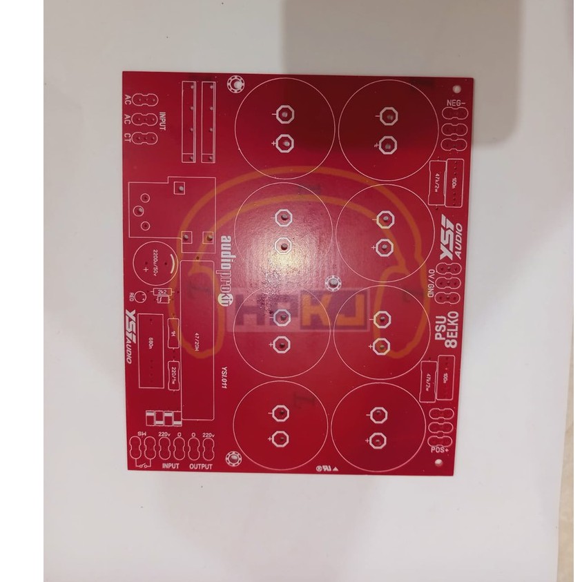 PCB PSU 8 ELCO + SOFTSTART pcb elco isi 8 plus softstart YSI 001