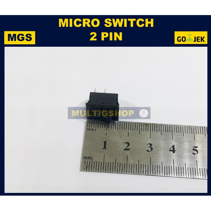 10Pcs Micro Switch Saklar Mini 2Pin Saklar On Off Mini Kecil