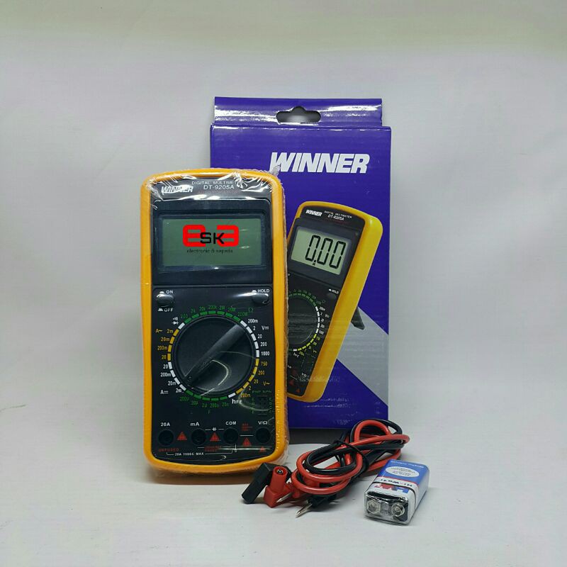 Multitester Digital Winner DT 9205A