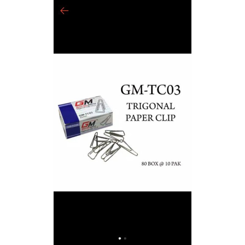 

alat tulis paper clip no.3 GM-TC03