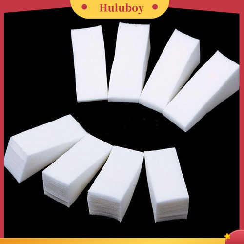 Huluboy Huluboy♡ 8pcs Spons Untuk Kutek Gel UV Akrilik Manicure DIY