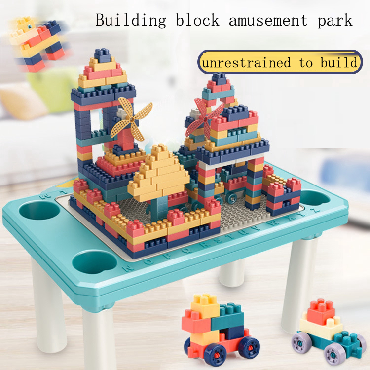 Ready Stock 100pcs/set Ukuran Besar Bata Bangunan Blok DIY Model Edukasi Dini Bricks Mainan Untuk Anak