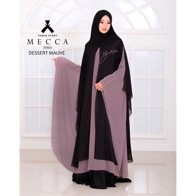 Yunia Syar’i Khimar Mecca size M