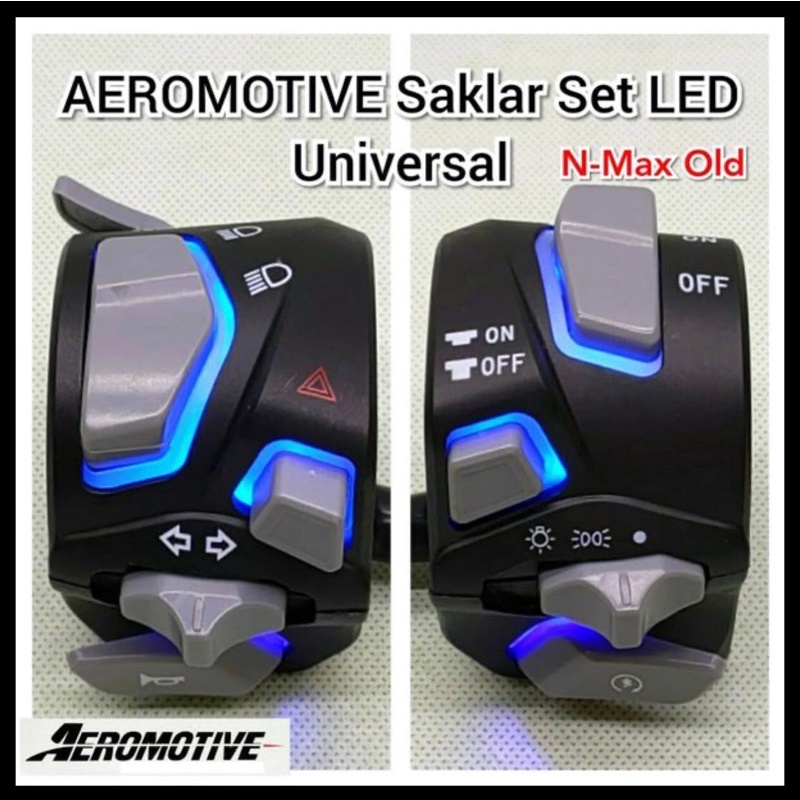 Saklar nmax old aeromotive nyala lampu