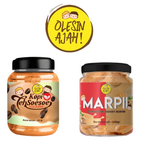 

Promo OlesinAjah Selai Kopi Teh Soesoe 200Gr + Marpii 200Gr