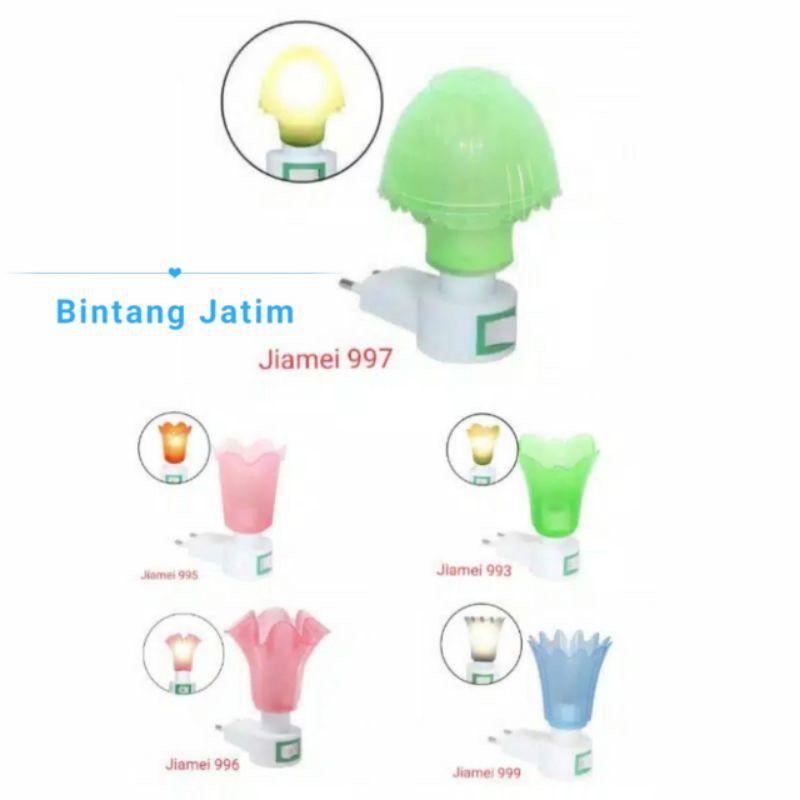 LAMPU TIDUR - MALAM - HIAS CANTIK JIAMEI 5W - MINI NIGHT LIGHT - LAMPU MINI HEMAT ENERGI BAGUS