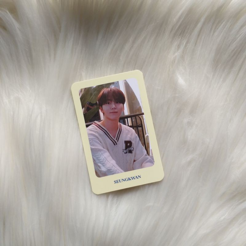 PHOTOCARD SEUNGKWAN MINGYU OTY OTR