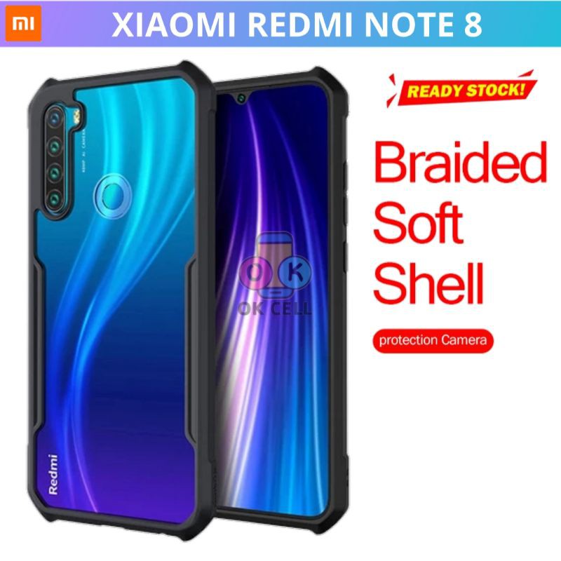 Softcase Case Armor Bumper Xiaomi Redmi Note 8 - Silikon Casing Anti Crack shock Redmi Note8 Silikon