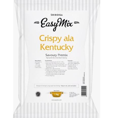 

[KODE PRODUK 0PVKU7994] Sriboga EasyMix Waffle Sweet Premix 1 kg Sriboga EasyMix Crispy ala Kentucky 1 Kg