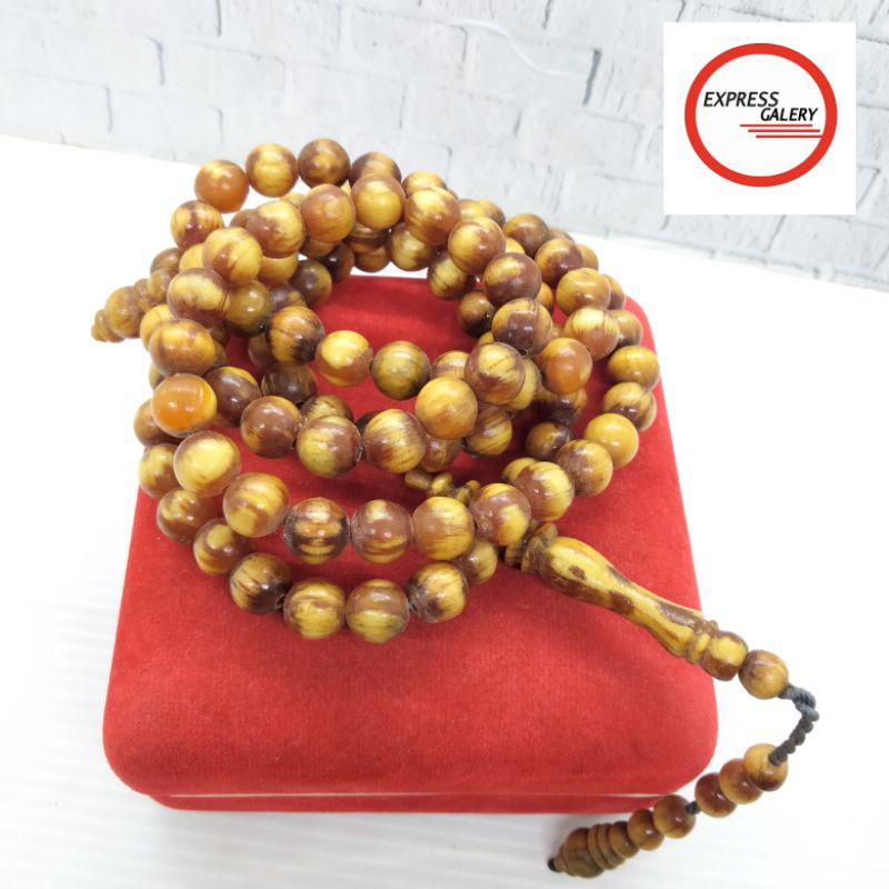 tasbih kayu getah pinus super X172