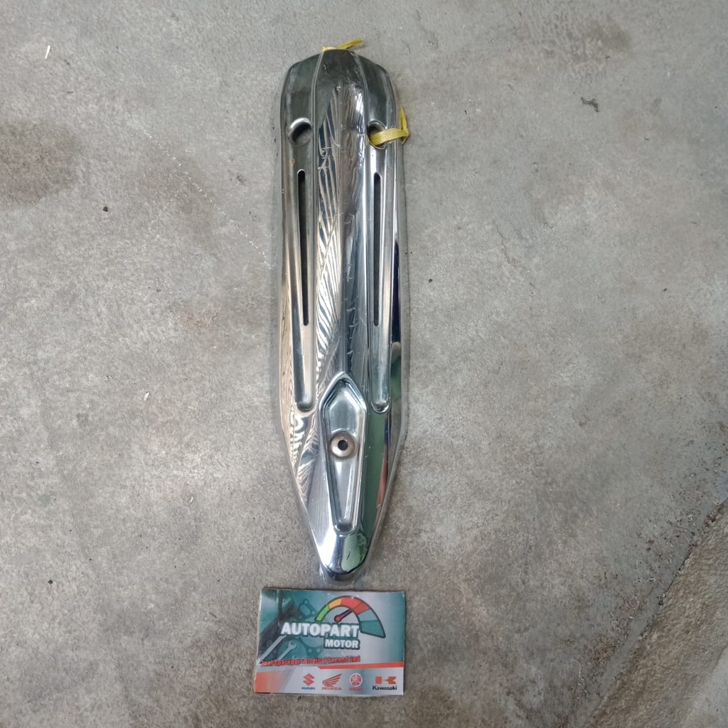 Cover tameng pelindung knalpot Jupiter mx new 135 cc ori