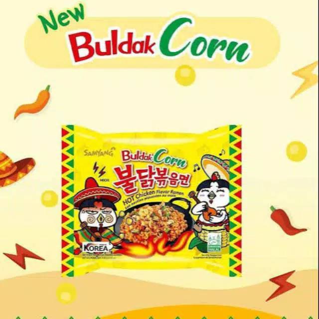Samyang Buldak Corn rasa Jagung Ala Mexico Halal