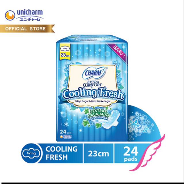 

Charm extra comfort cooling fresh wing