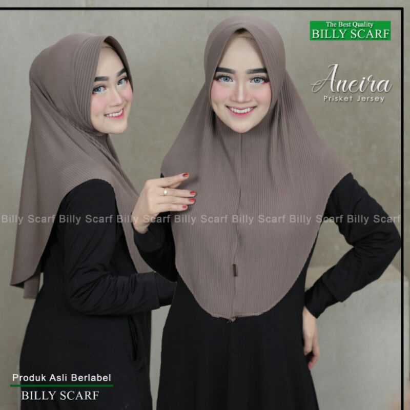 Jilbab Bergo Plisket Jersey Simpel Aneira Ori Billy-4