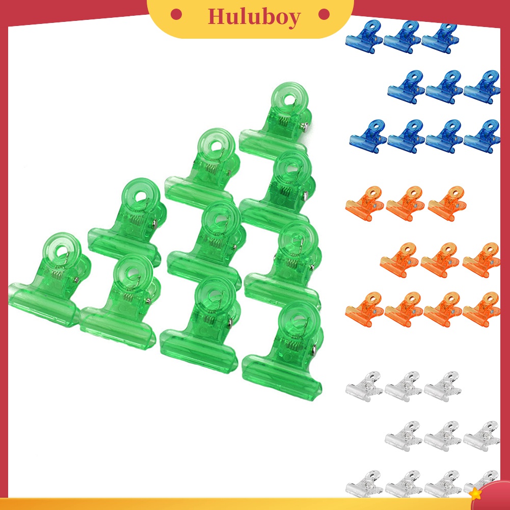 Huluboy Huluboy♡ 10pcs Klip Penjepit Extension Kuku Untuk Manicure