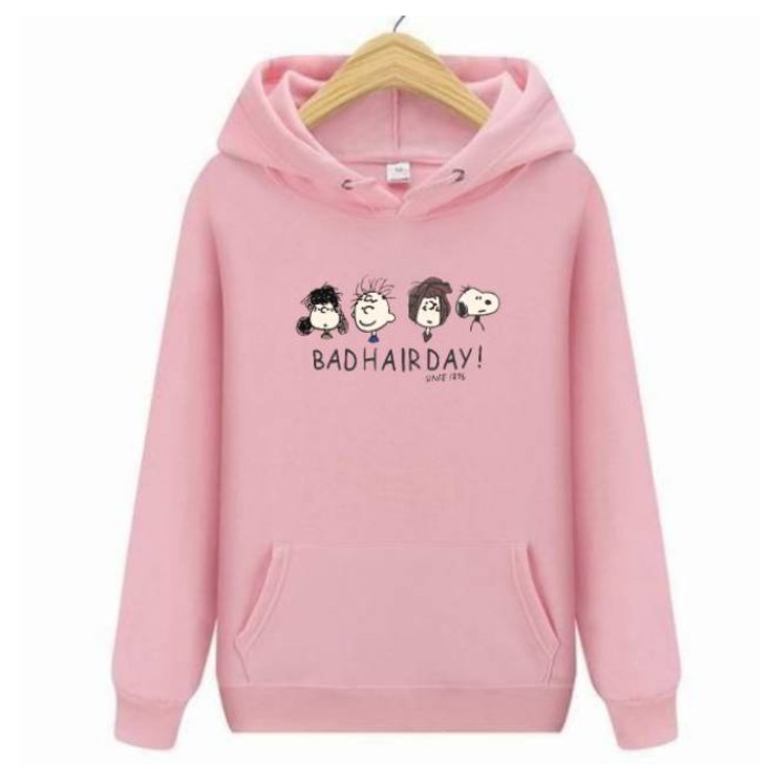 HOODIE UNISEX BAD HAIR DAY TEBAL PREMIUM TERBARU,