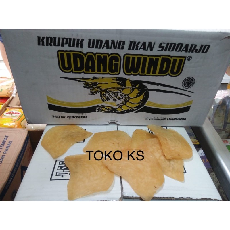 

Kerupuk Udang Windu mentah Lebar 250 gram