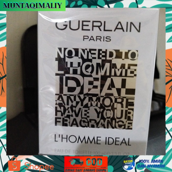 [TERBARU] guerlain l'homme ideal edt 100ml