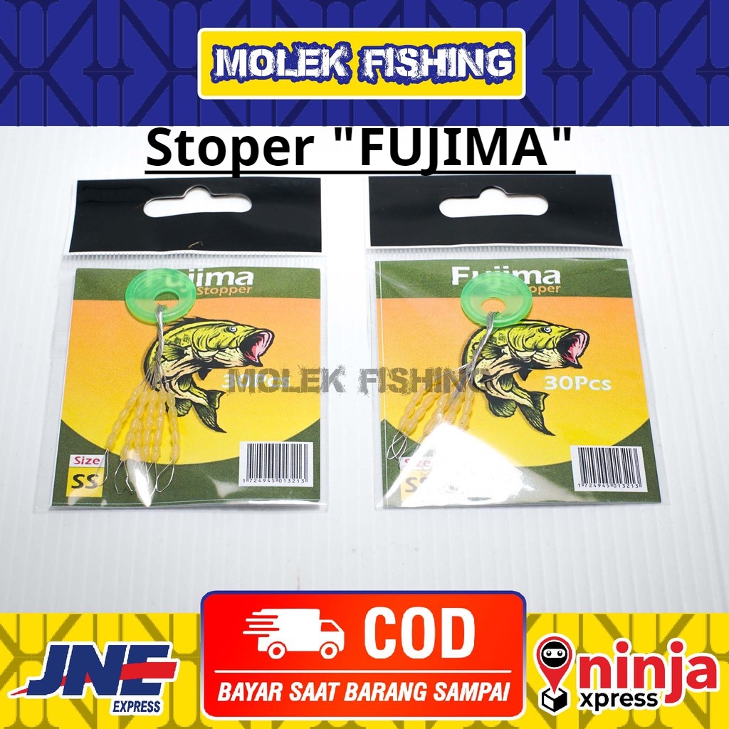Stopper Pancing | Stopper Karet Pancing Fujima | Penahan Pelampung | Stoper Pancing | Karet Pancing