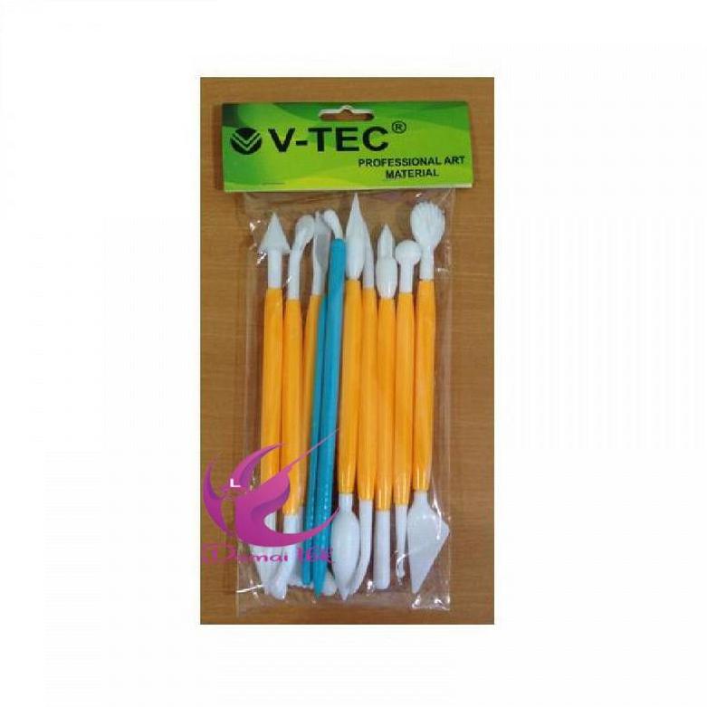 

[KODE W7728] V-Tec Alat Clay Type VT 31-10 Clay Knife Plastik