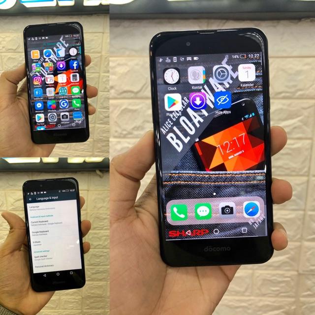 Sharp Aquos Ever Sh02j 4g Lte Seken Ori Shopee Indonesia