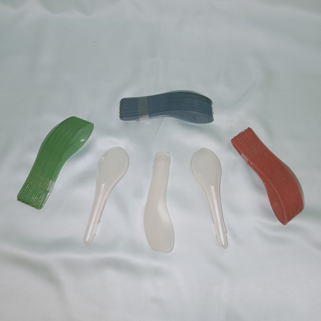 Sendok Plastik Bebek 1lusin 12pcs