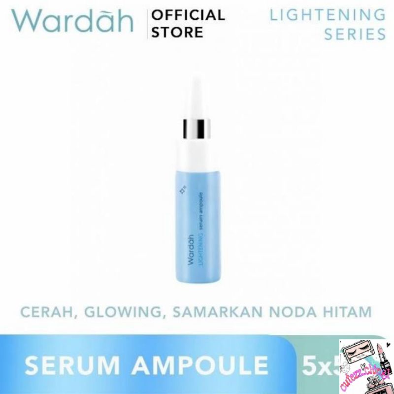 ☃Cutezz_Ching1☃Wardah Lightening Serum Ampoule(1kotak isi 5pcs)