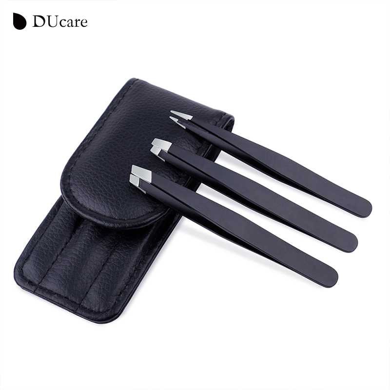 Terbaru ! Pinset Pencabut Alis Eyebrow Tweezer 3 PCS - HJ-E92