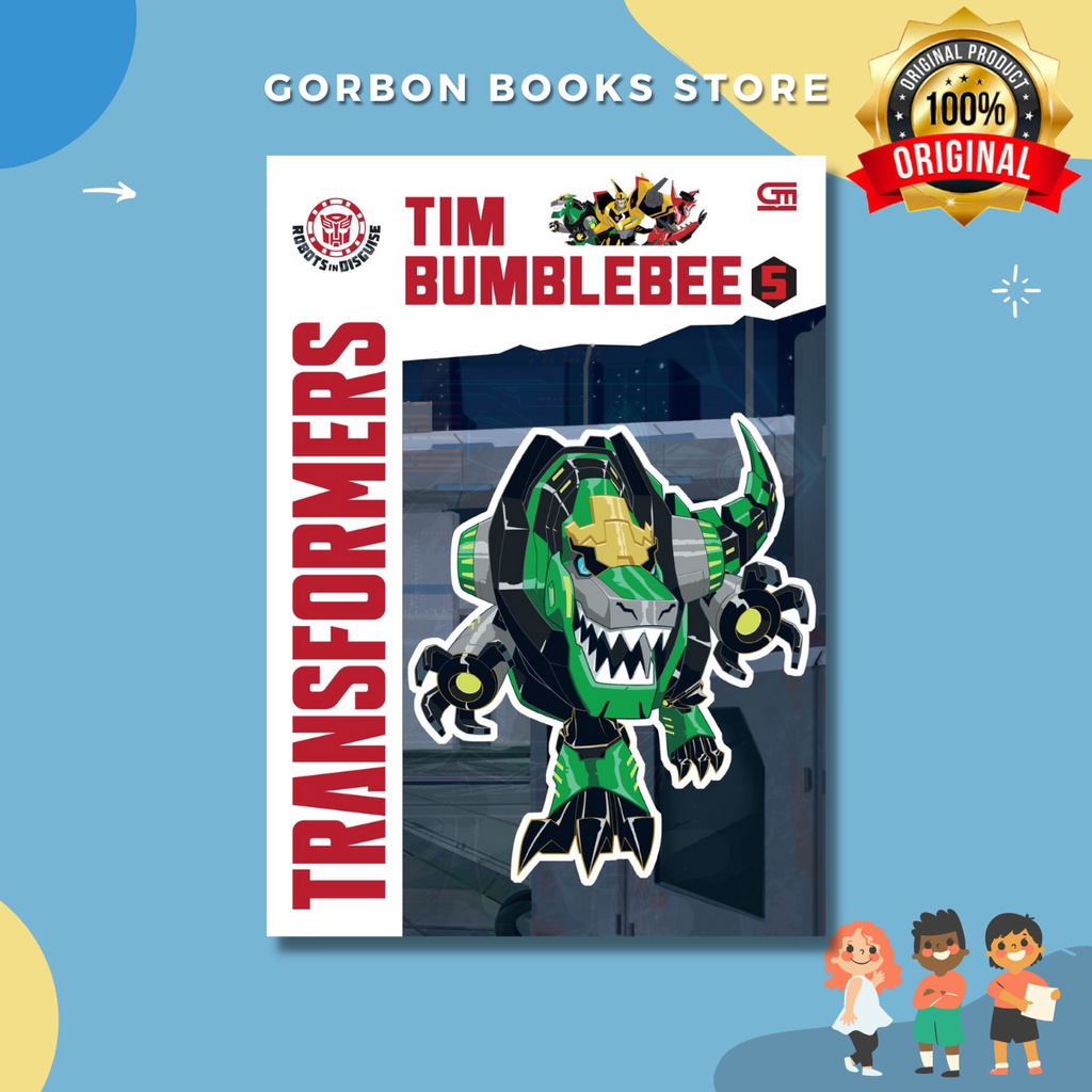 Buku Anak Transformers Robots in Disguise: Tim Bumblebee 5
