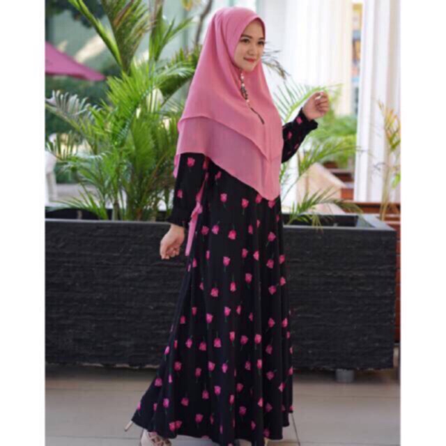 Gamis tulip gamis monalisa murah gamis muslim busui