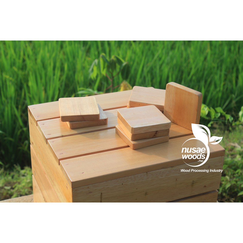 TATAKAN KAYU / TATAKAN KAYU KOTAK / TATAKAN UNIK / TATAKAN GELAS/T TATAKAN KOPI/ WOODEN COASTERS