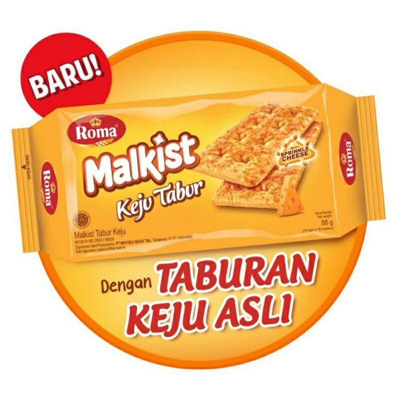 ROMA MALKIST KEJU TABUR 132gr