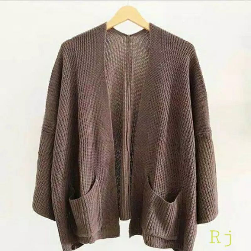 Cardigan Outer Wanita Lavella Cardy Outerwear Kardigan Cardigan Rajut Wanita Kardigan Rajut Oversize