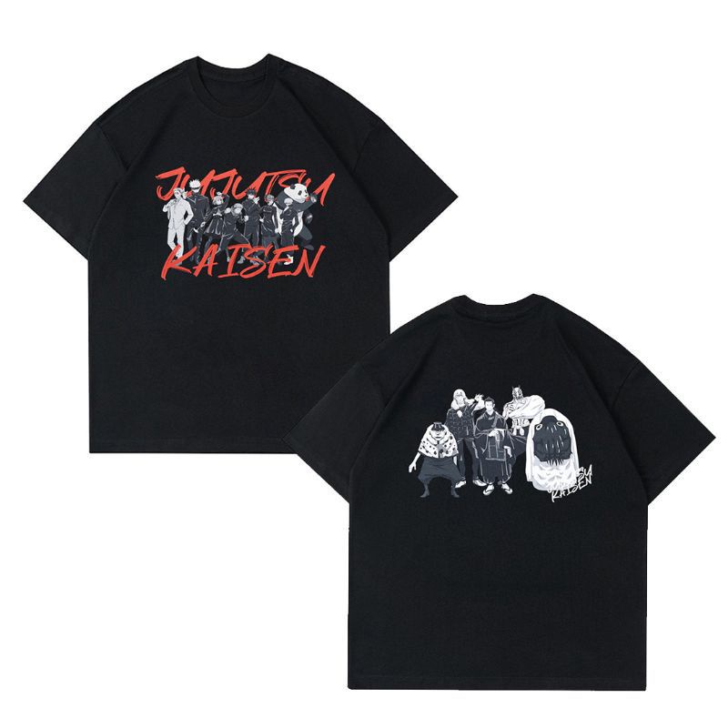 KAOS JUJUTSU KAISEN X UNIQLO COLLECTION | T-SHIRT BAJU ANIME JUJUTSU KAISEN | BAJU MANGA JAPAN