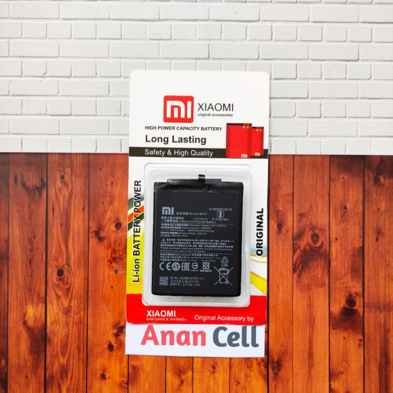 Batre baterai Xiaomi Redmi 6 6A BN37 / Battery batre Xiaomi BN37 Redmi 6A Redmi 6 Redmi 6 Pro