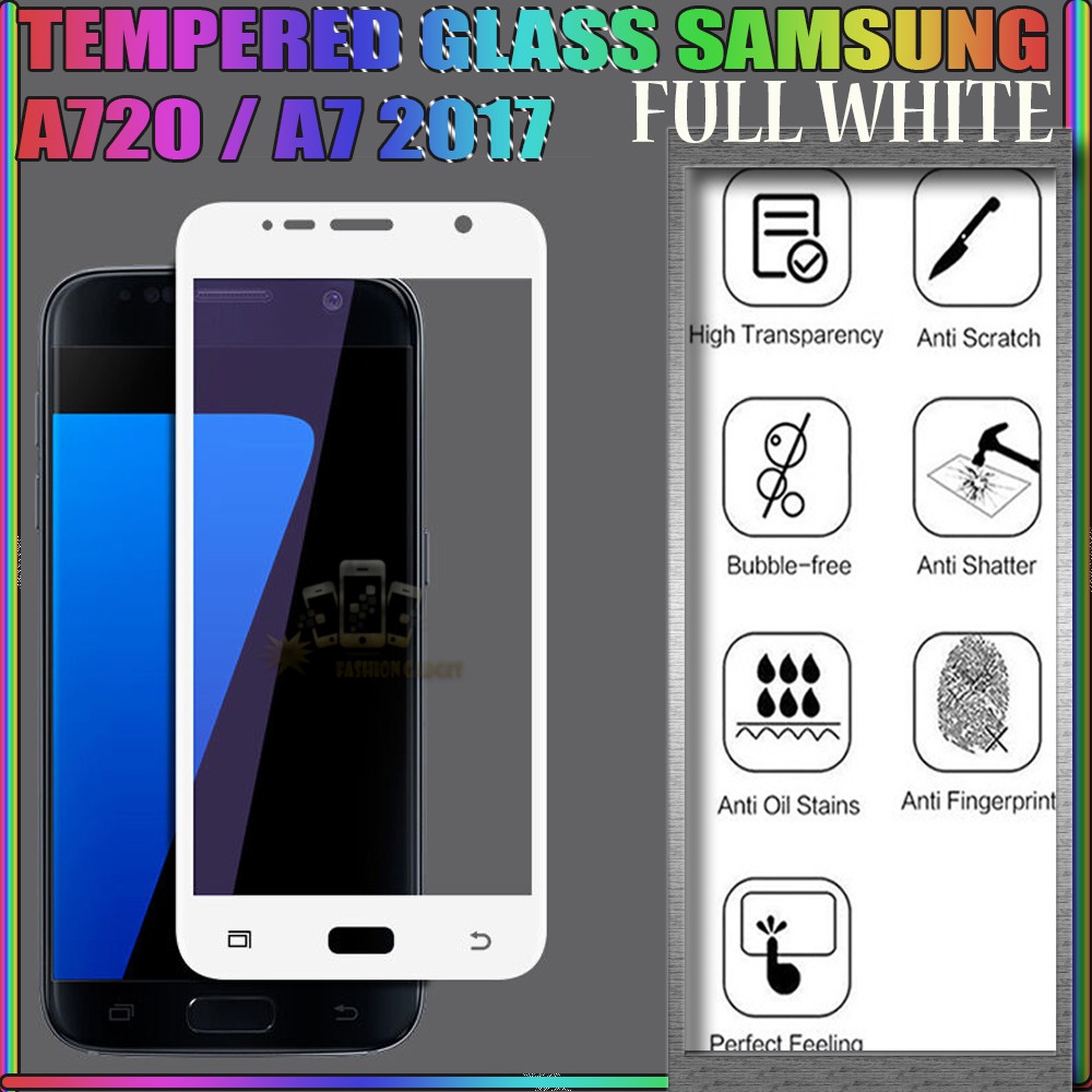 TEMPERED GLASS SAMSUNG A7 2016 SAMSUNG A710 SAMSUNG A7 2016 NEW SAMSUNG A720 SAMSUNG A7 2017 SAMSUNG A8 SAMSUNG A9 PRO ANTI GORES KACA TEMPER GLASS