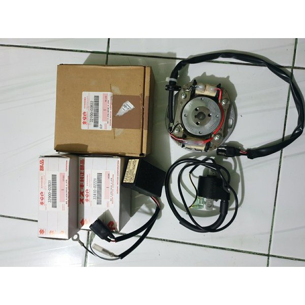 RM 85 Full Set Racing Pengapian Original Suzuki Japan PNP RX King dan RXZ dan Satria RGV