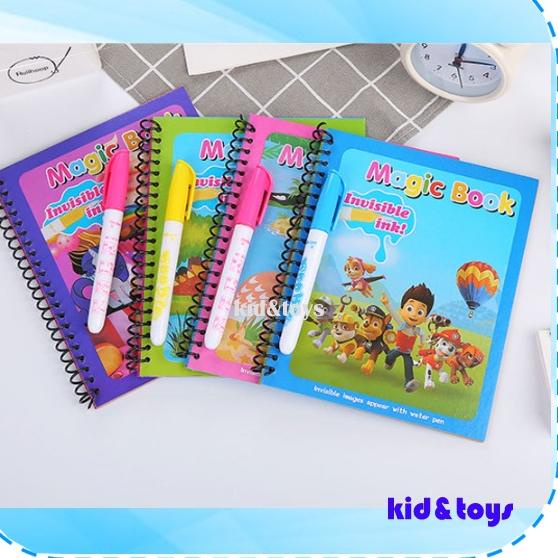 

Stok Banyak RBAAP Magic Book Buku Mewarnai Gambar Ajaib Dengan Tinta Refill Air Magic Water Book 44 Produk Keren