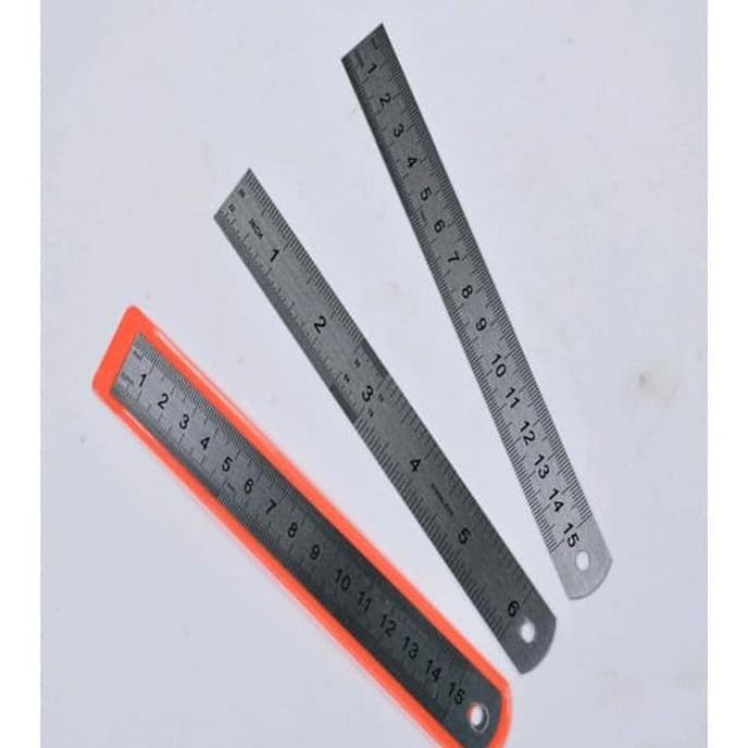 

Ini Penggaris Besi / Stainless Steel Ruler (15Cm) Ayo Beli
