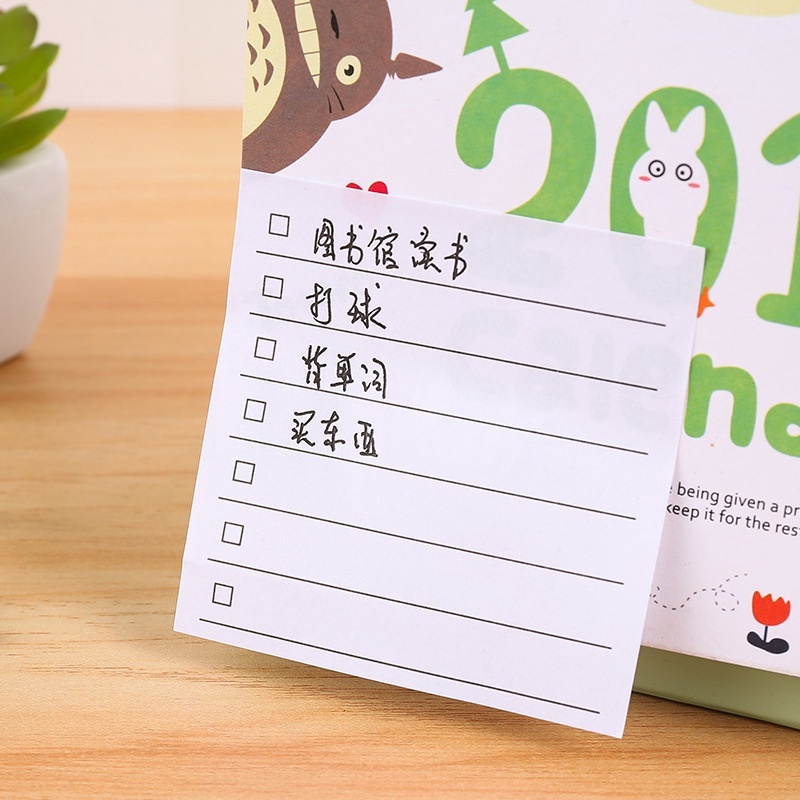 Planner to Do List Memo Padss Decoration Stickers Self-Adhesive Stationery Sticky Note