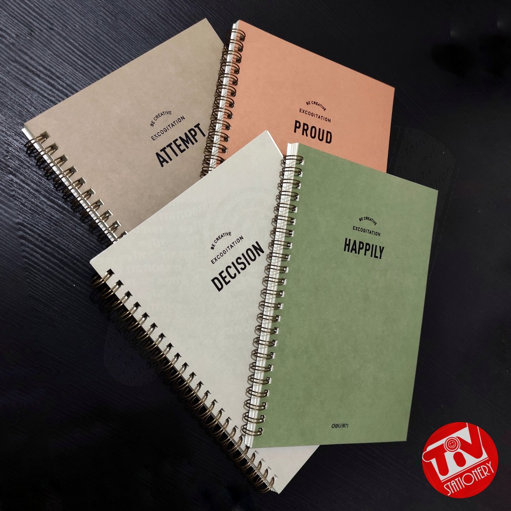 

NoteBook / Agenda / Notes Spiral Deli Retro B5