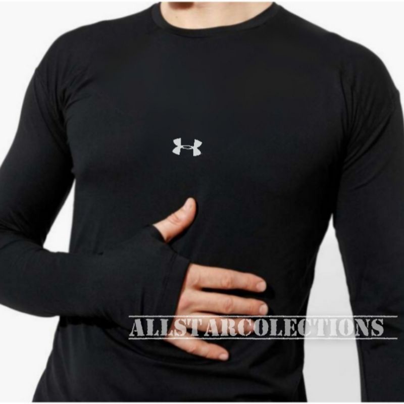 Baju Manset pria Baselayer tangan panjang Olahraga Pria Wanita Termurah