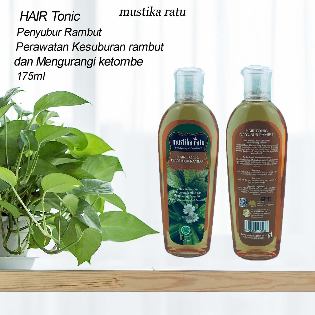 Mustika ratu / Hair Tonic / Penyubur Rambut / 175ml